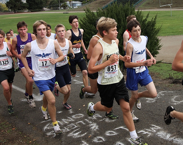 2010NCSXC BD3-043.JPG - 2010 North Coast Section Cross Country Championships, Hayward High School, Hayward, California